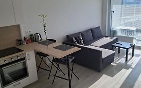 New Air-Conditioned Apartment 5 Minutes By Walk From The Airport With Free Garage Parking